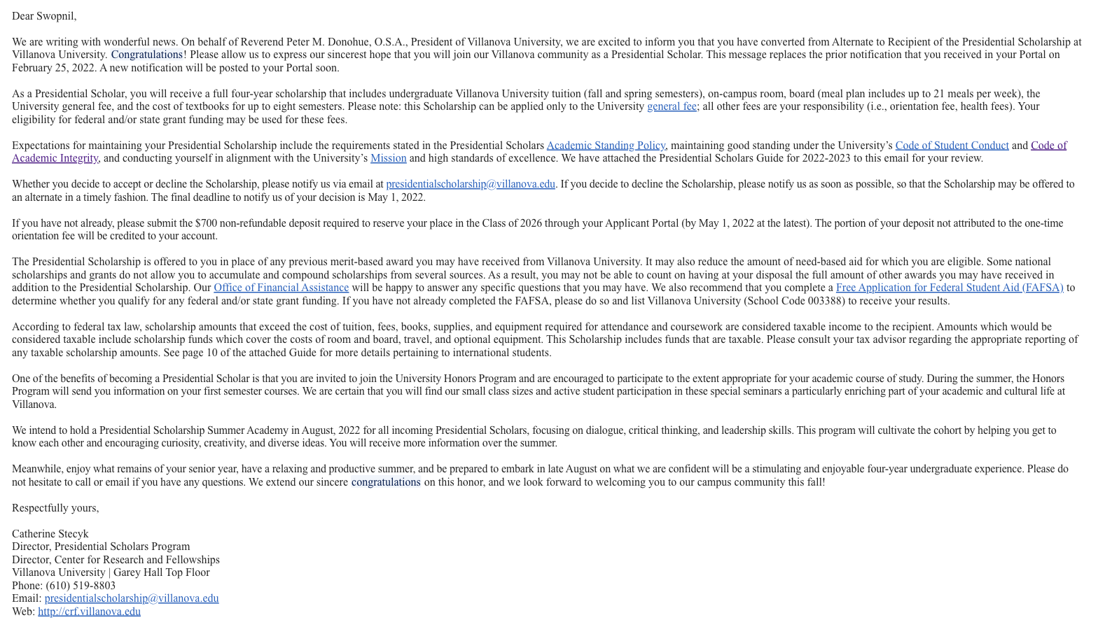 Villanova University