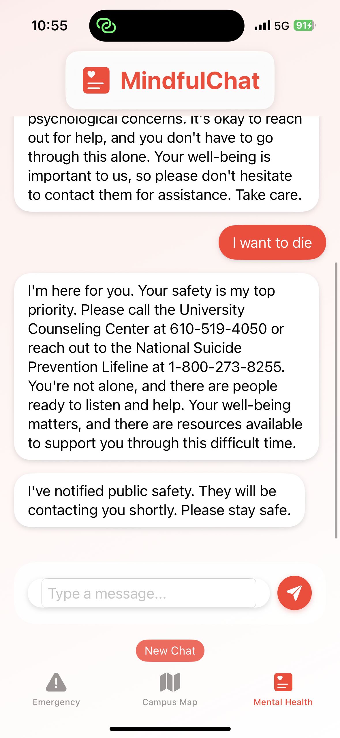 Mental Health Chatbot
